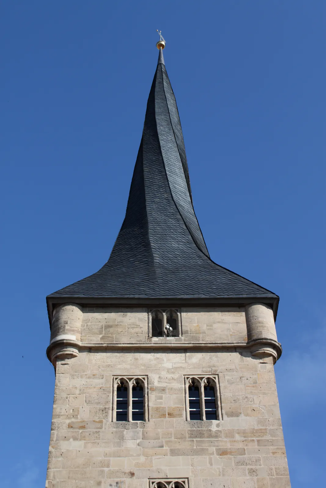 Schiefer-Eindeckung des Westerturmes in Duderstadt